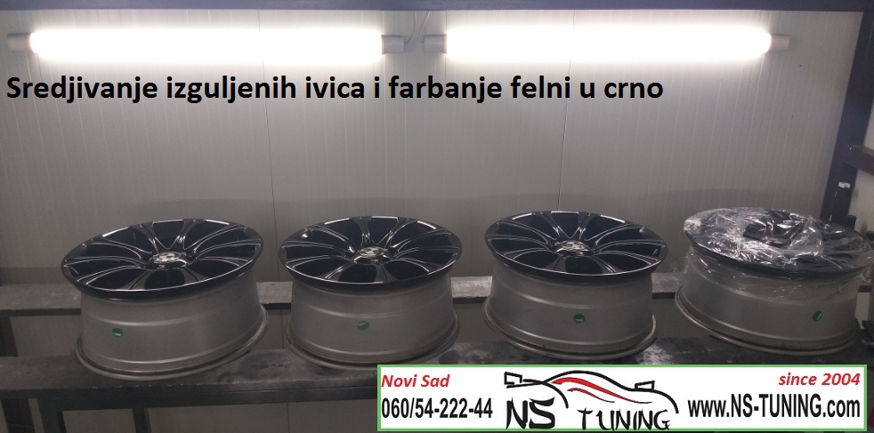 farbanje alu felni novi sad ns tuning poliranje felni za auto farbar